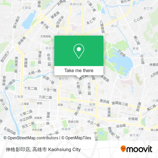伸格影印店 map