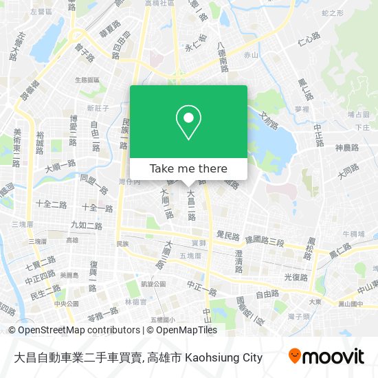 大昌自動車業二手車買賣 map