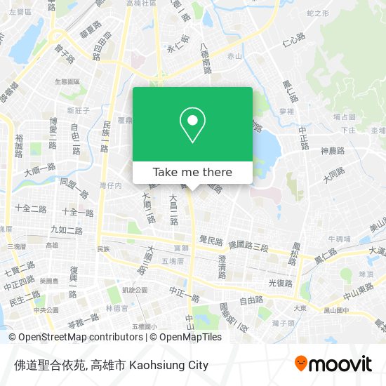 佛道聖合依苑地圖