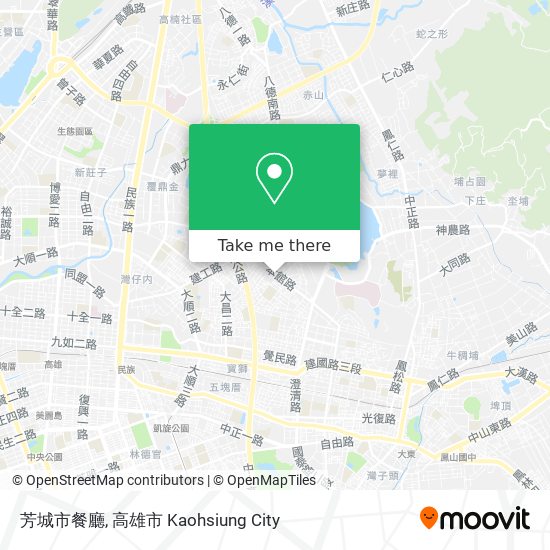 芳城市餐廳 map