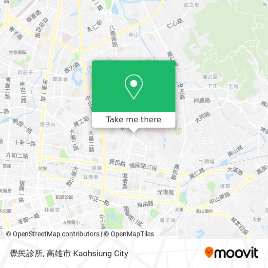 覺民診所地圖