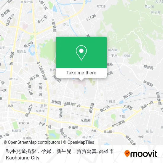 執手兒童攝影．孕婦．新生兒．寶寶寫真 map