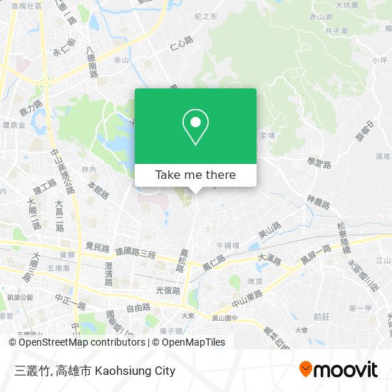 三叢竹 map