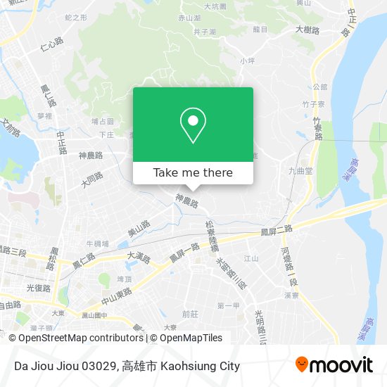 Da Jiou Jiou 03029 map