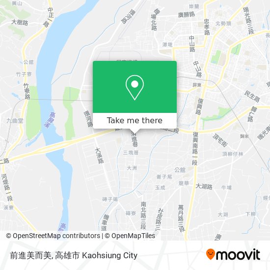 前進美而美 map