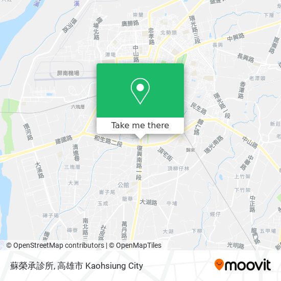 蘇榮承診所 map