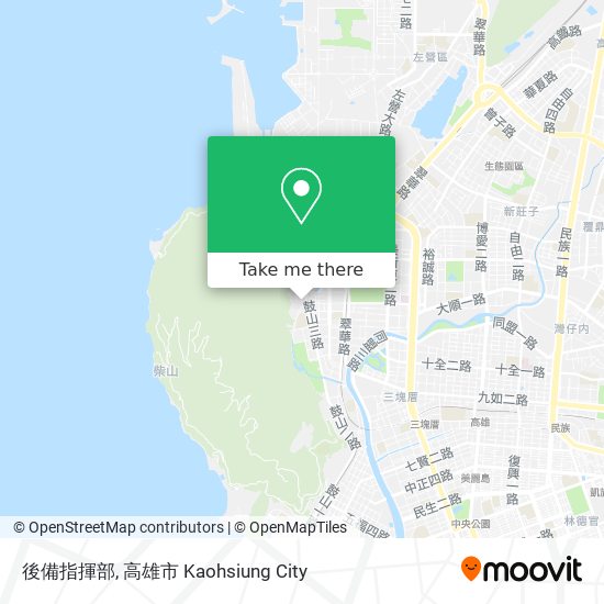 後備指揮部 map