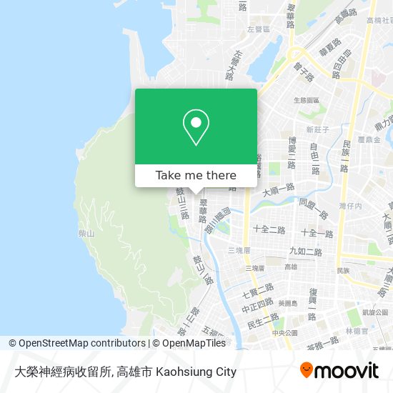 大榮神經病收留所 map