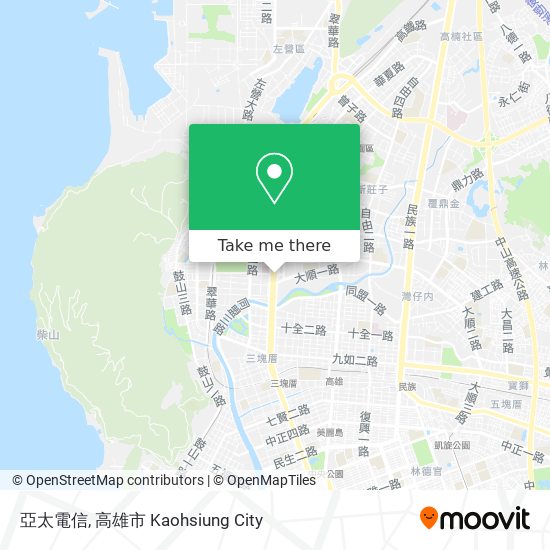 亞太電信地圖