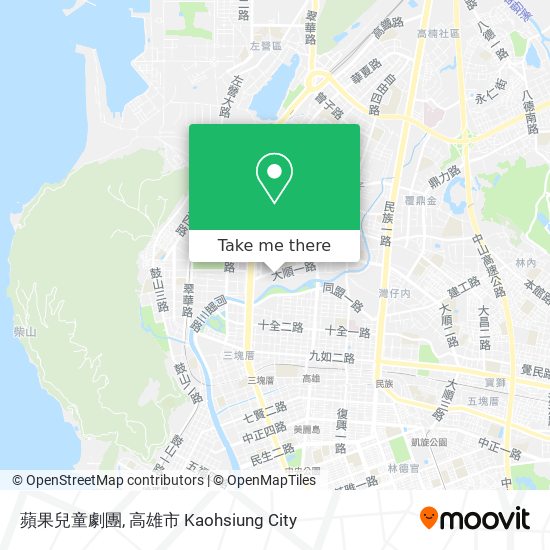 蘋果兒童劇團地圖