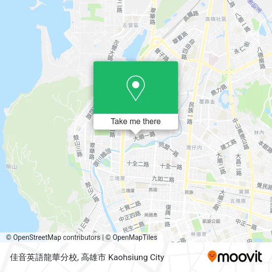 佳音英語龍華分校 map
