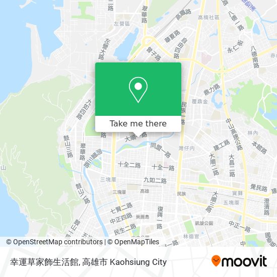 幸運草家飾生活館 map