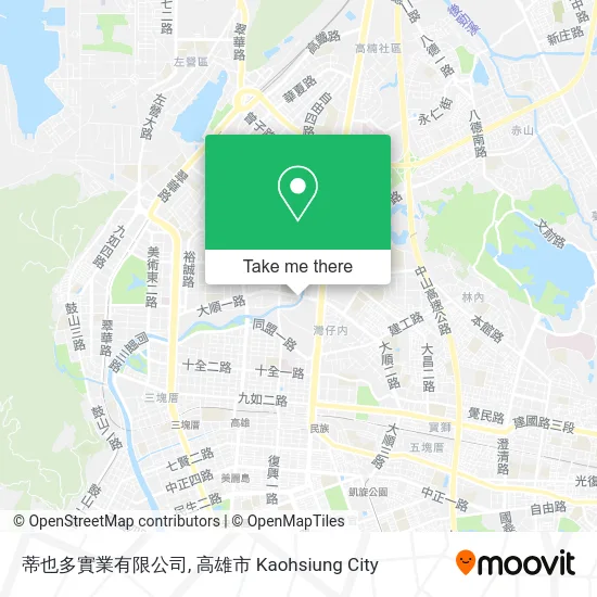 蒂也多實業有限公司 map