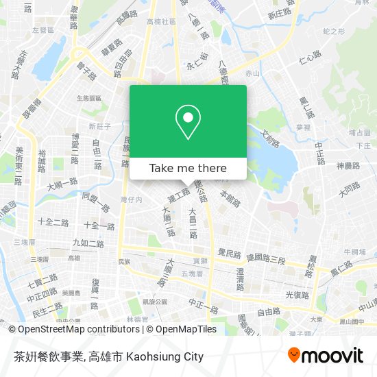 茶姸餐飲事業 map