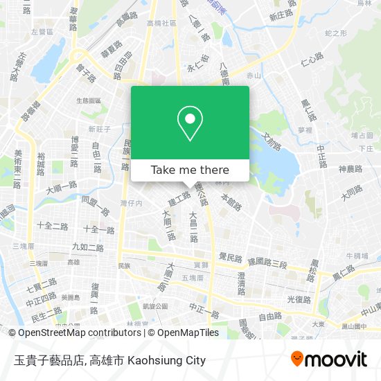 玉貴子藝品店 map