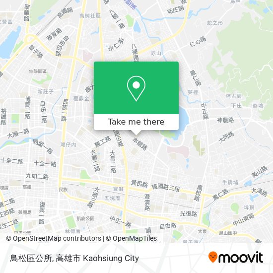 鳥松區公所 map