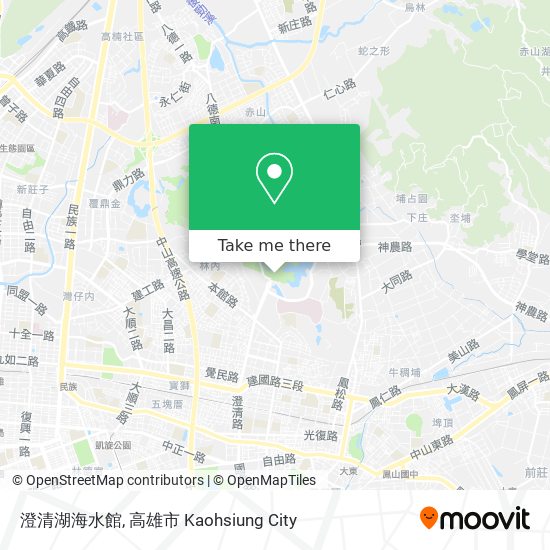 澄清湖海水館 map