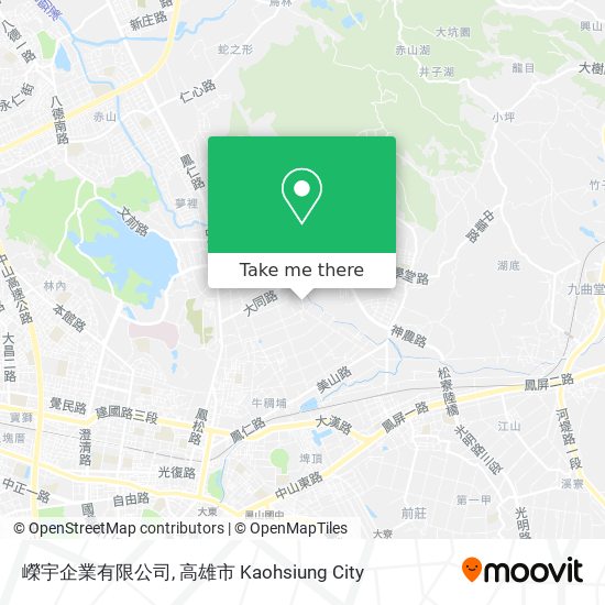 嶸宇企業有限公司 map