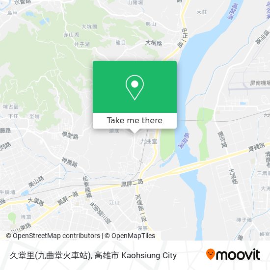久堂里(九曲堂火車站) map