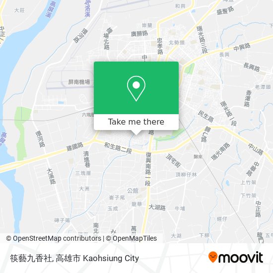 筷藝九香社 map