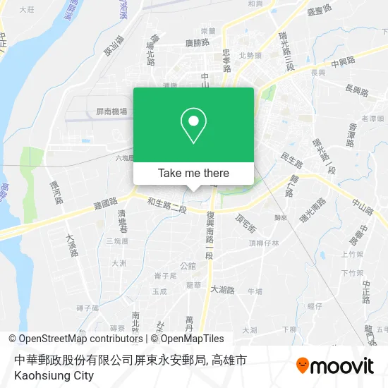 中華郵政股份有限公司屏東永安郵局 map