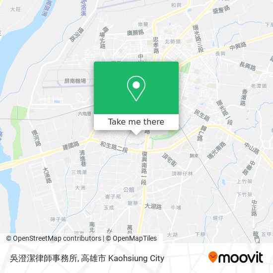 吳澄潔律師事務所 map