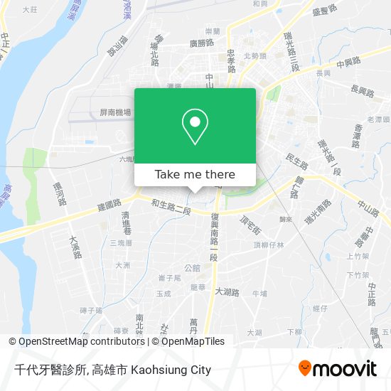 千代牙醫診所 map