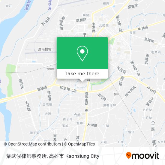 葉武候律師事務所地圖