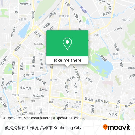 蔡媽媽藝術工作坊 map