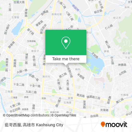 藍哥西服 map
