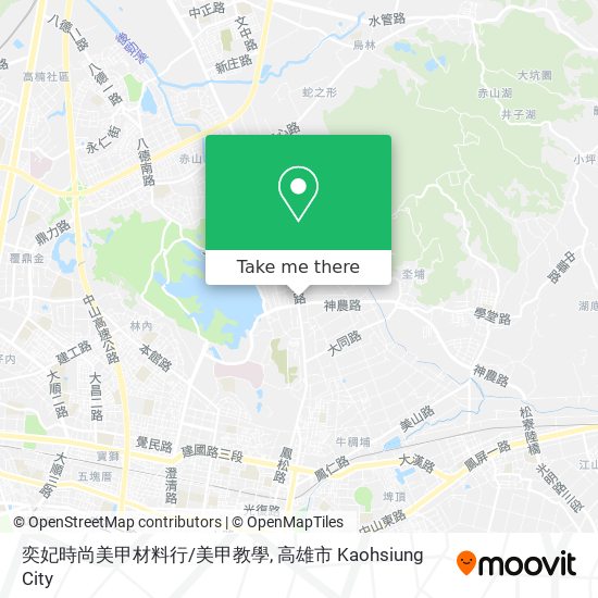 奕妃時尚美甲材料行/美甲教學 map