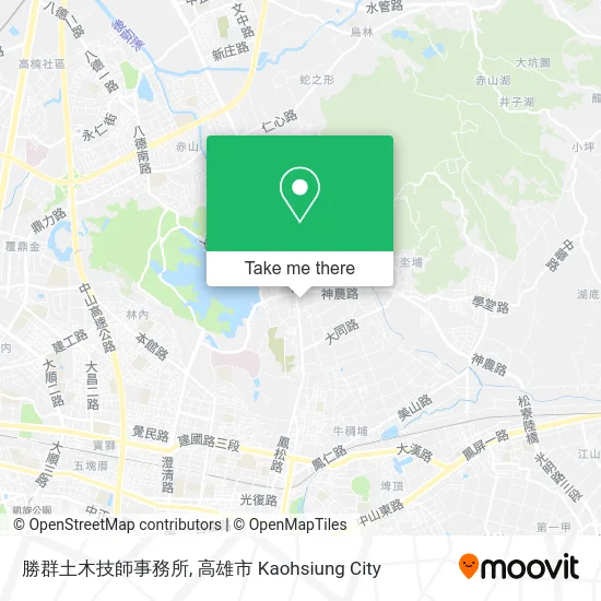 勝群土木技師事務所 map