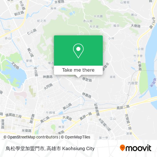 鳥松學堂加盟門市地圖