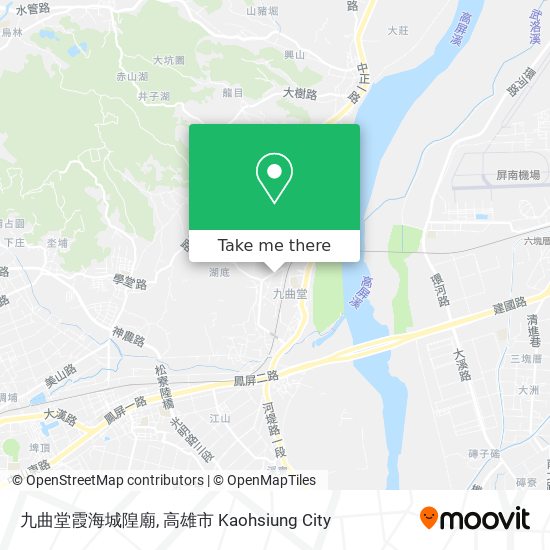 九曲堂霞海城隍廟 map