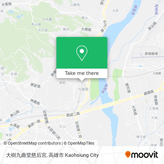 大樹九曲堂慈后宮地圖