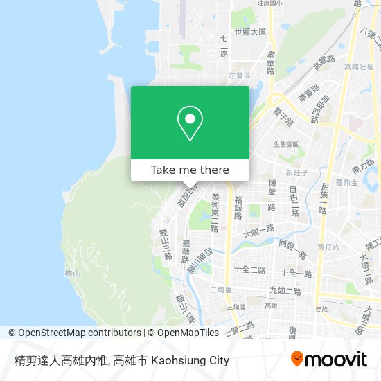精剪達人高雄內惟 map
