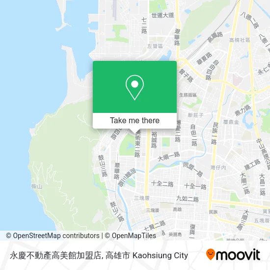 永慶不動產高美館加盟店 map