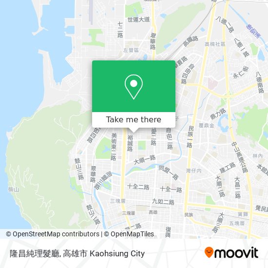 隆昌純理髮廳 map
