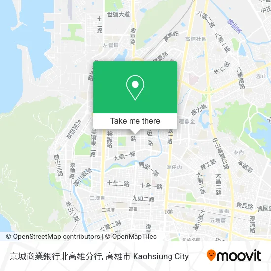 京城商業銀行北高雄分行 map