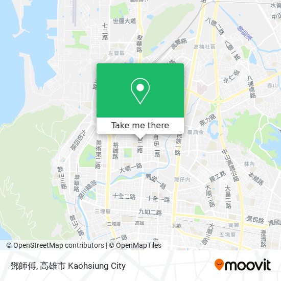 鄧師傅 map