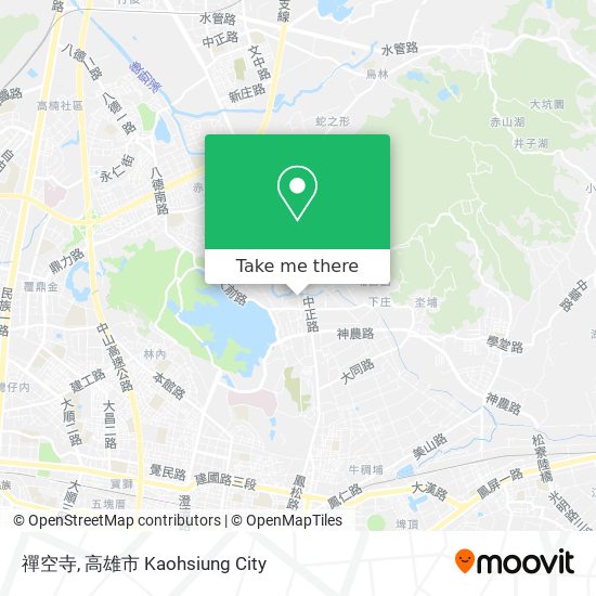 禪空寺 map