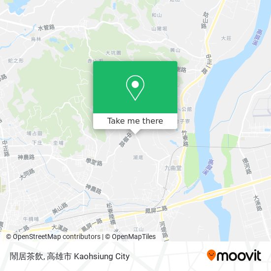 鬧居茶飲 map