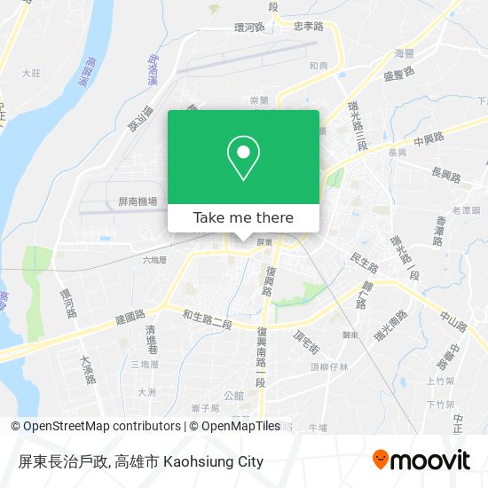 屏東長治戶政 map