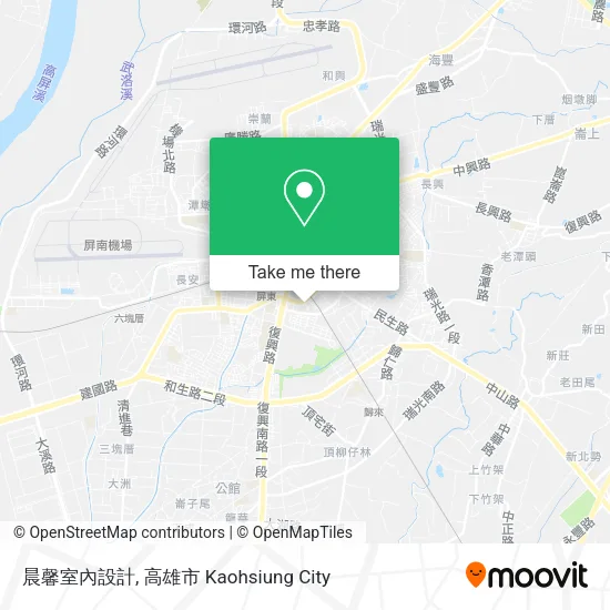 晨馨室內設計 map