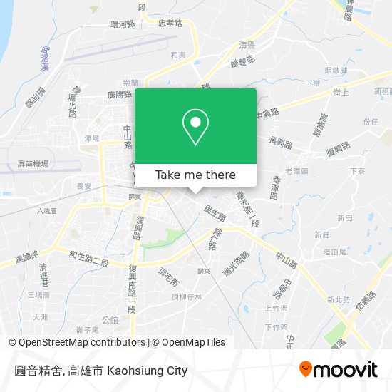 圓音精舍 map