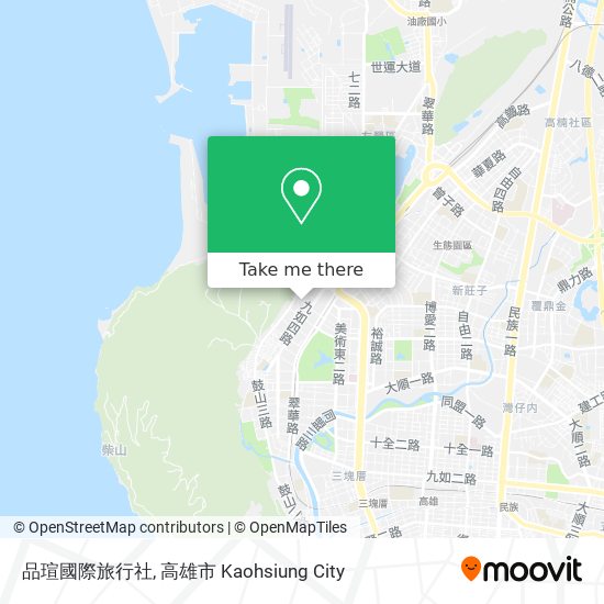 品瑄國際旅行社地圖