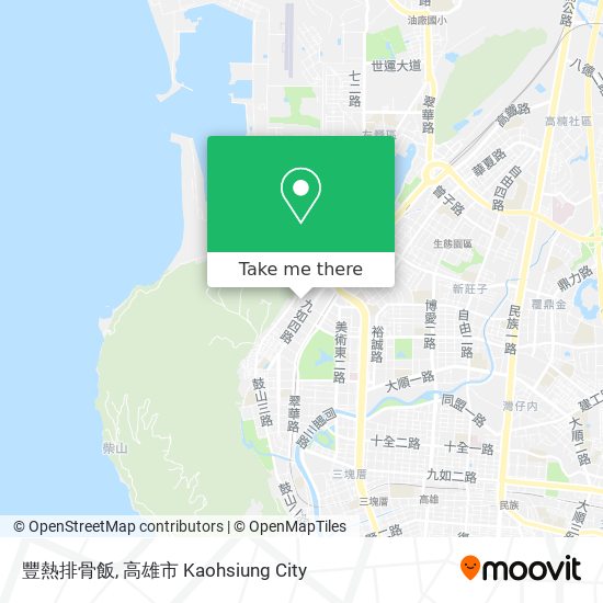 豐熱排骨飯地圖