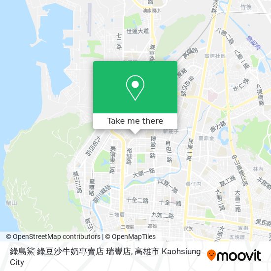綠島鯊 綠豆沙牛奶專賣店 瑞豐店 map