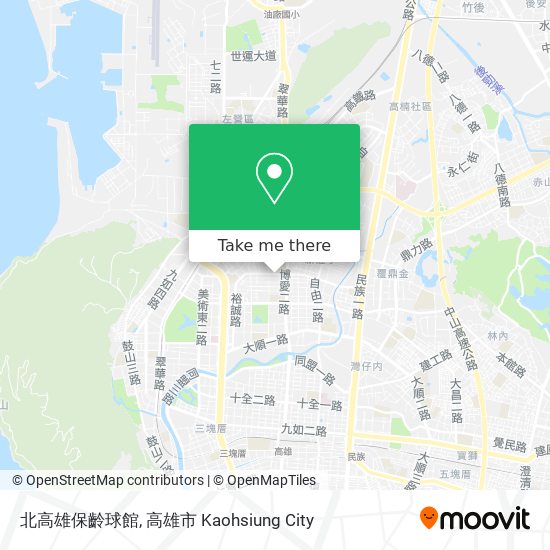北高雄保齡球館 map