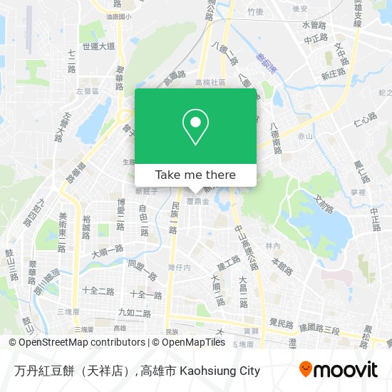 万丹紅豆餅（天祥店）地圖
